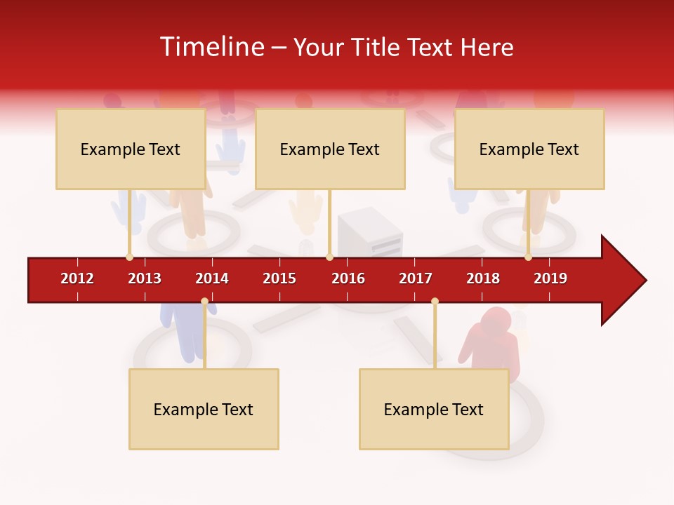 Cloud Group Crowd Ourcing PowerPoint Template