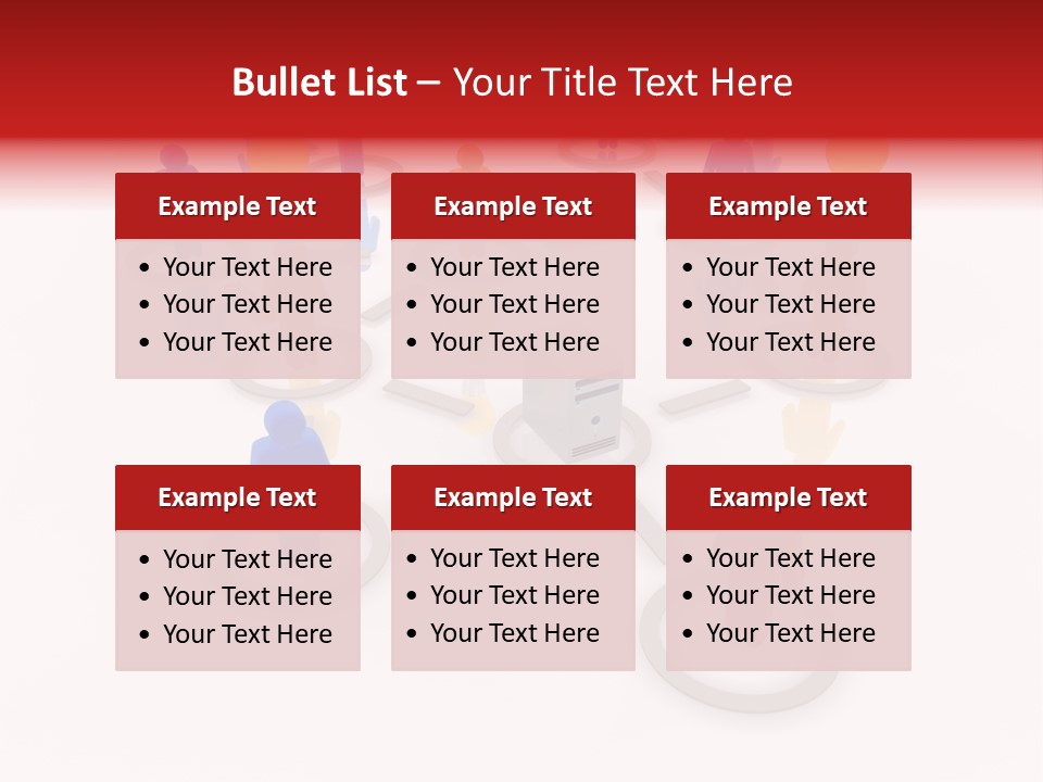 Cloud Group Crowd Ourcing PowerPoint Template
