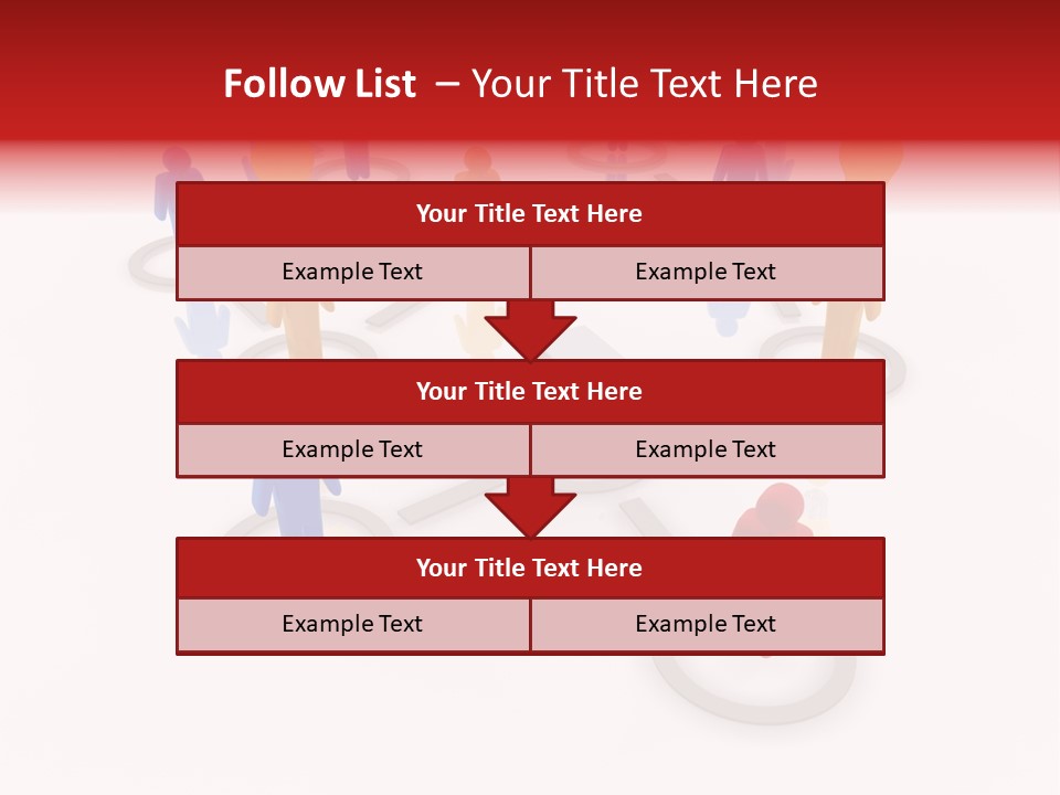 Cloud Group Crowd Ourcing PowerPoint Template