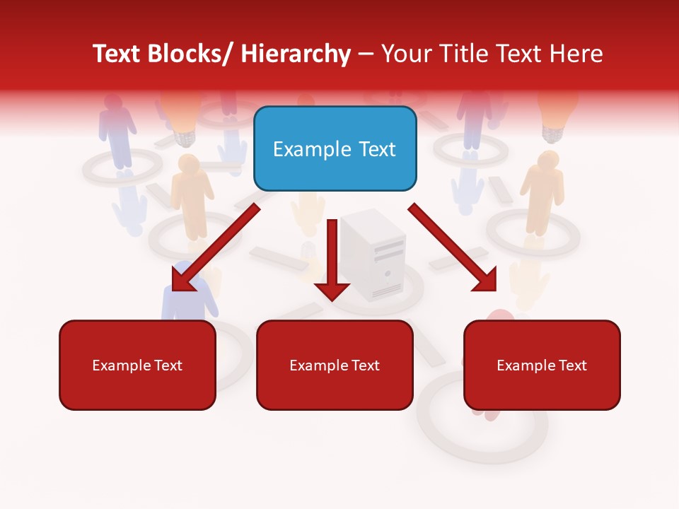 Cloud Group Crowd Ourcing PowerPoint Template