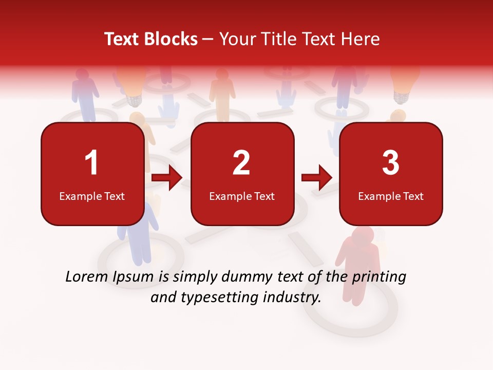 Cloud Group Crowd Ourcing PowerPoint Template