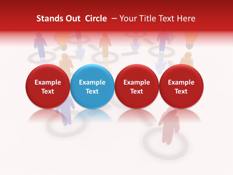 Cloud Group Crowd Ourcing PowerPoint Template