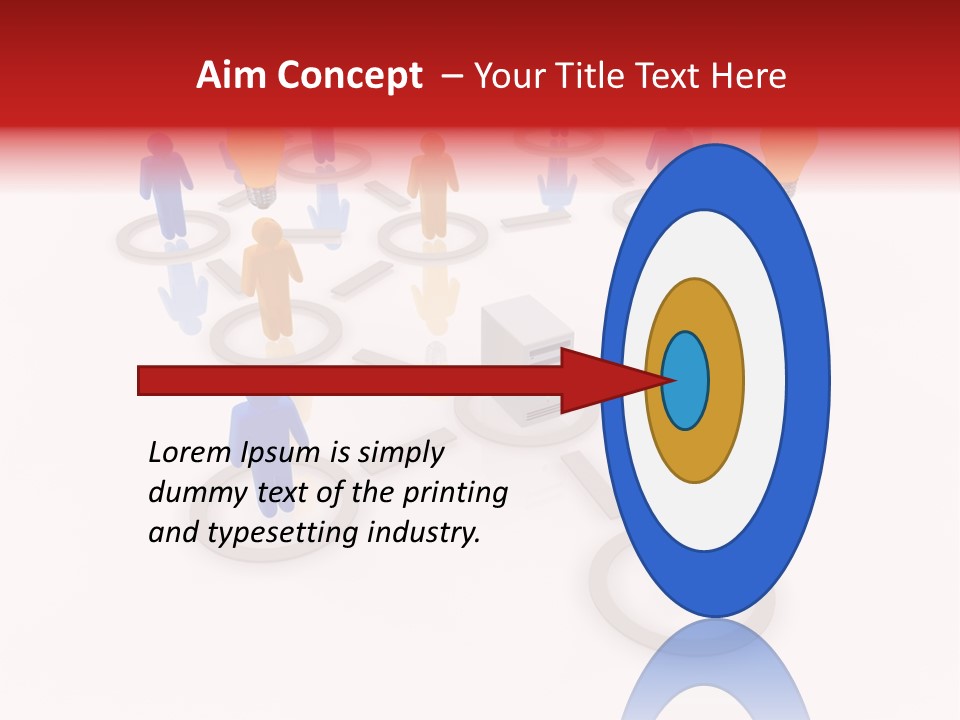 Cloud Group Crowd Ourcing PowerPoint Template