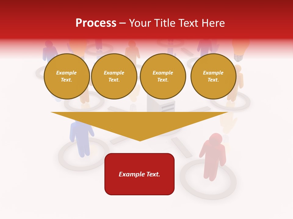 Cloud Group Crowd Ourcing PowerPoint Template
