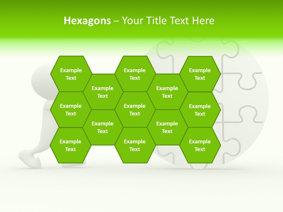 Background Jigsaw Art PowerPoint Template