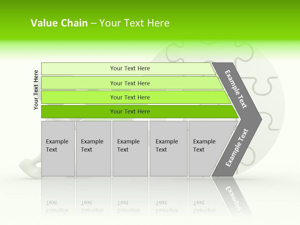 Background Jigsaw Art PowerPoint Template