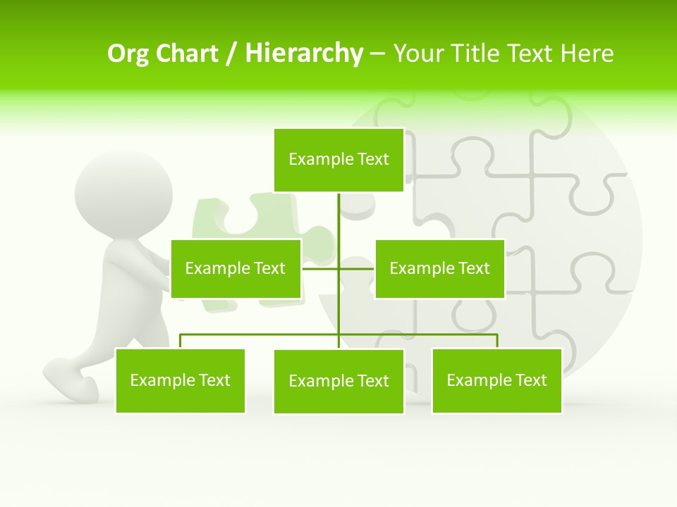 Background Jigsaw Art PowerPoint Template