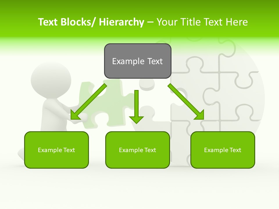 Background Jigsaw Art PowerPoint Template
