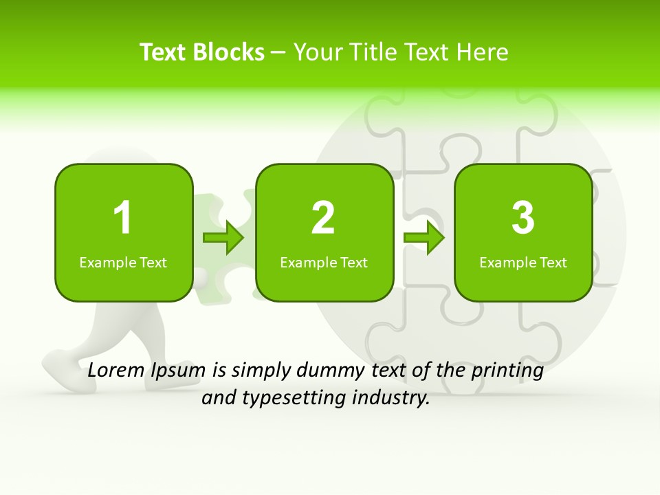 Background Jigsaw Art PowerPoint Template