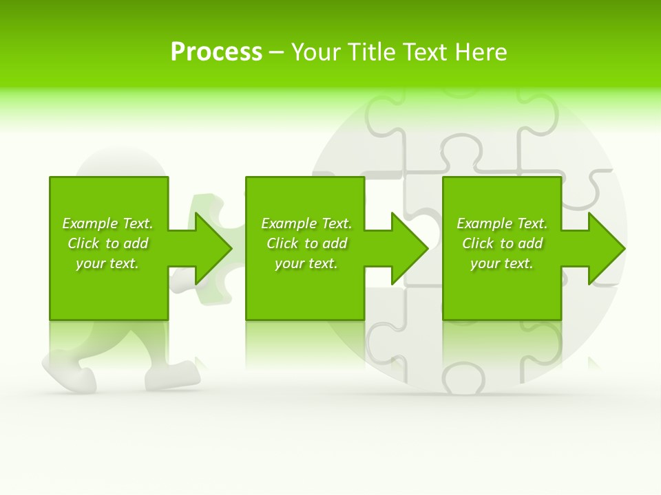 Background Jigsaw Art PowerPoint Template