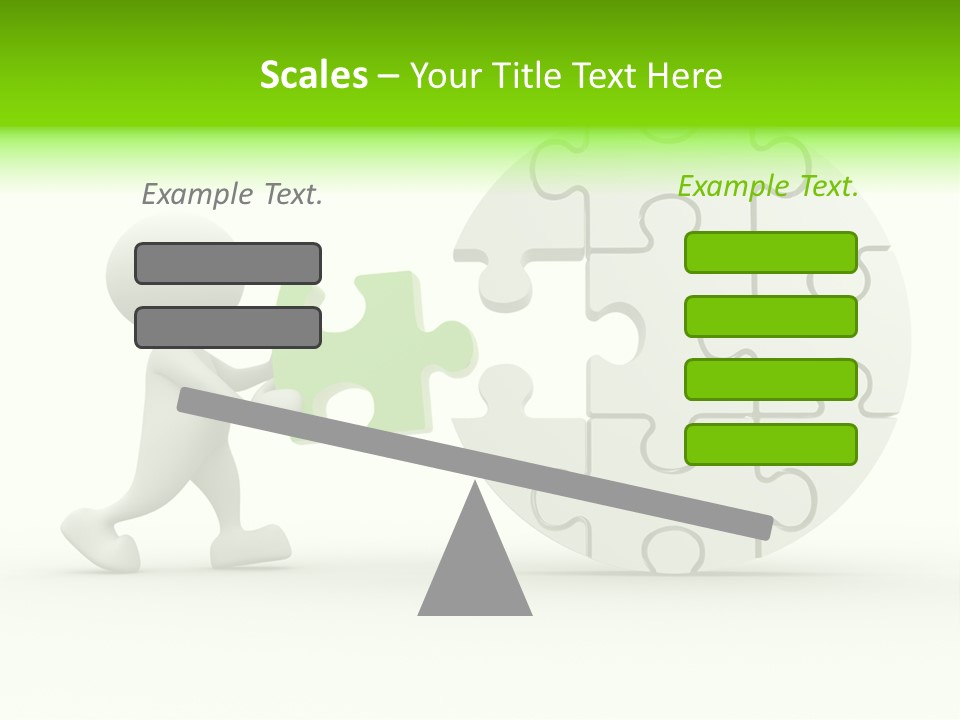 Background Jigsaw Art PowerPoint Template