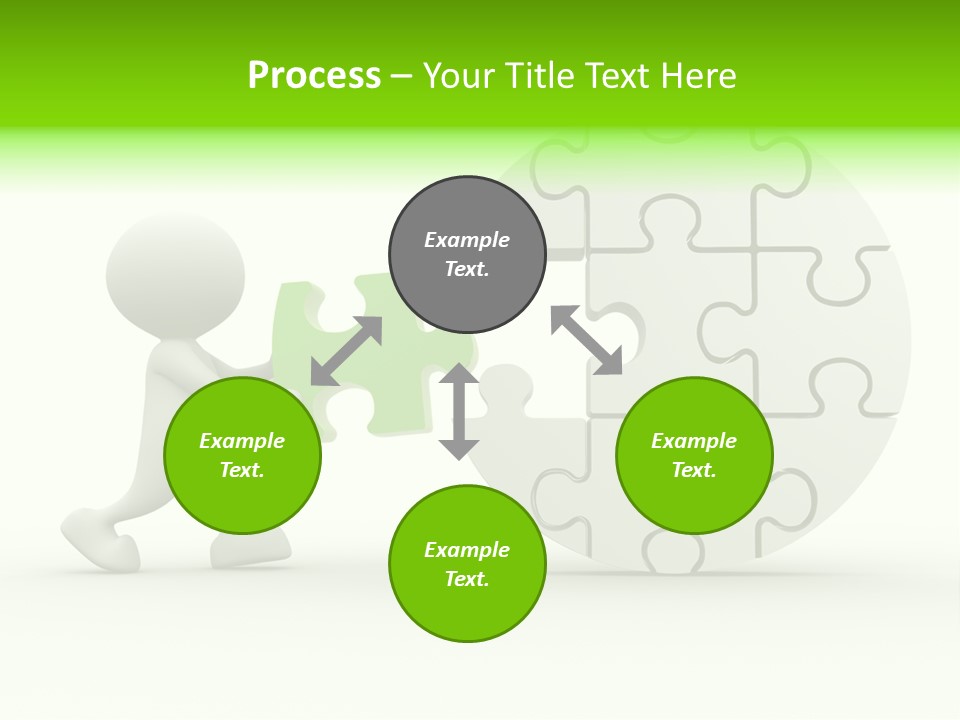 Background Jigsaw Art PowerPoint Template