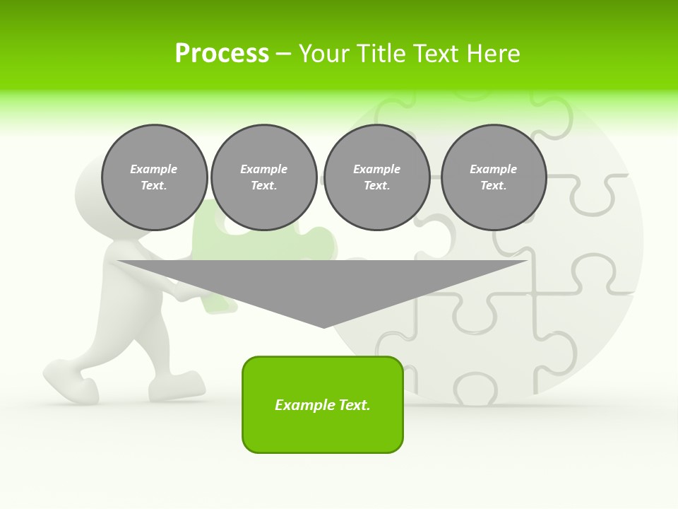 Background Jigsaw Art PowerPoint Template