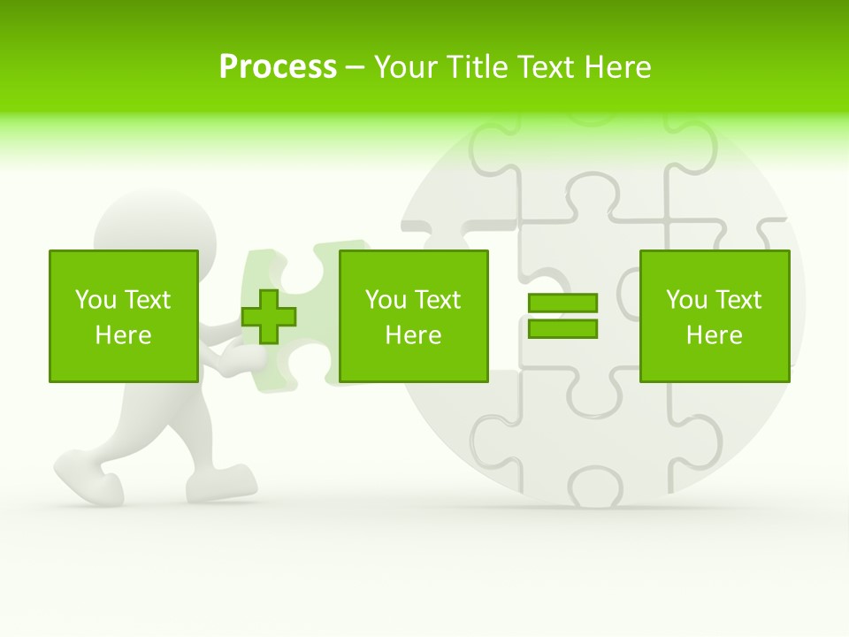Background Jigsaw Art PowerPoint Template