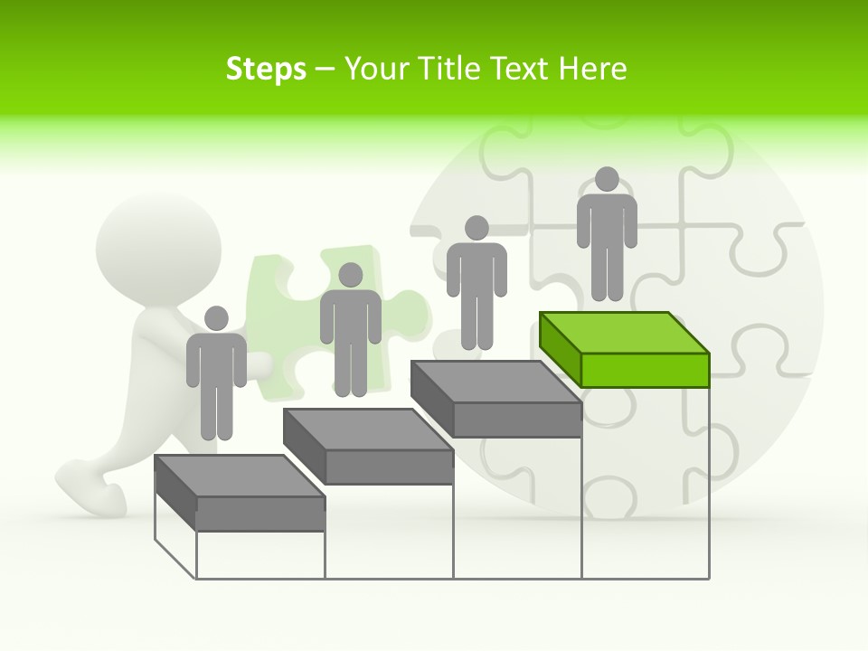 Background Jigsaw Art PowerPoint Template