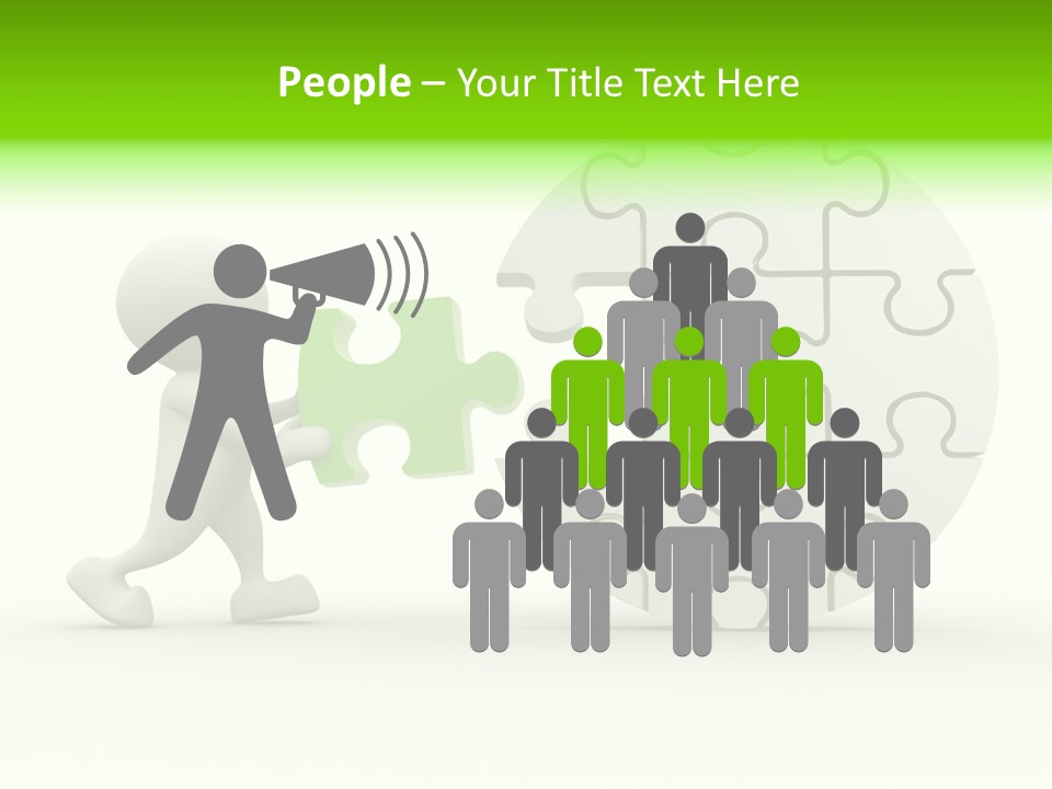 Background Jigsaw Art PowerPoint Template