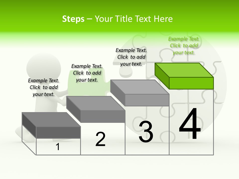 Background Jigsaw Art PowerPoint Template
