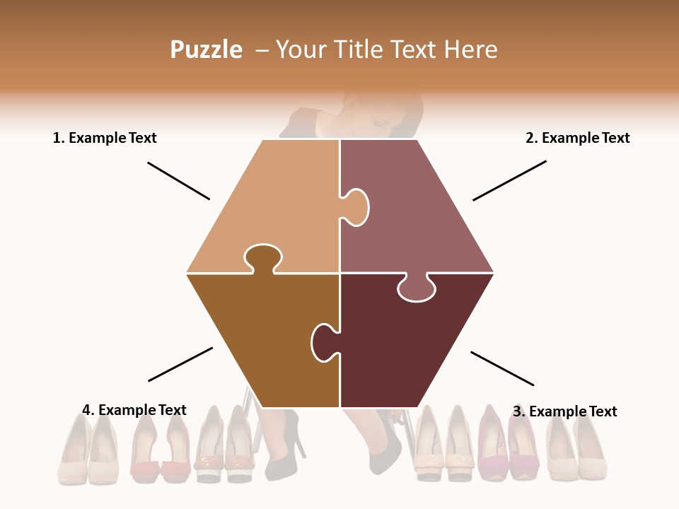 Joyful Smiling Dress PowerPoint Template