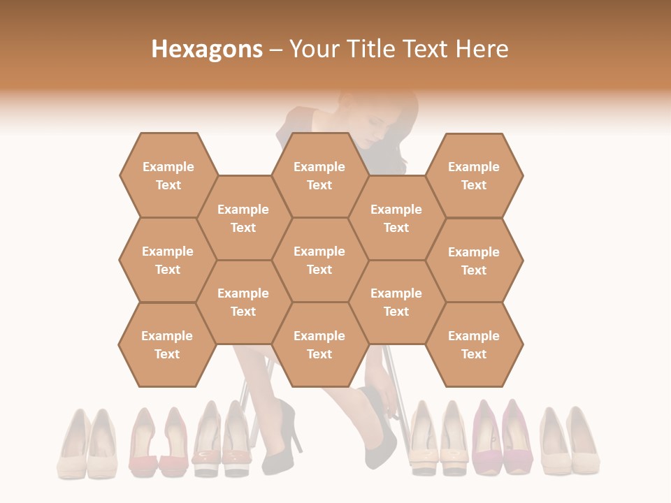 Joyful Smiling Dress PowerPoint Template