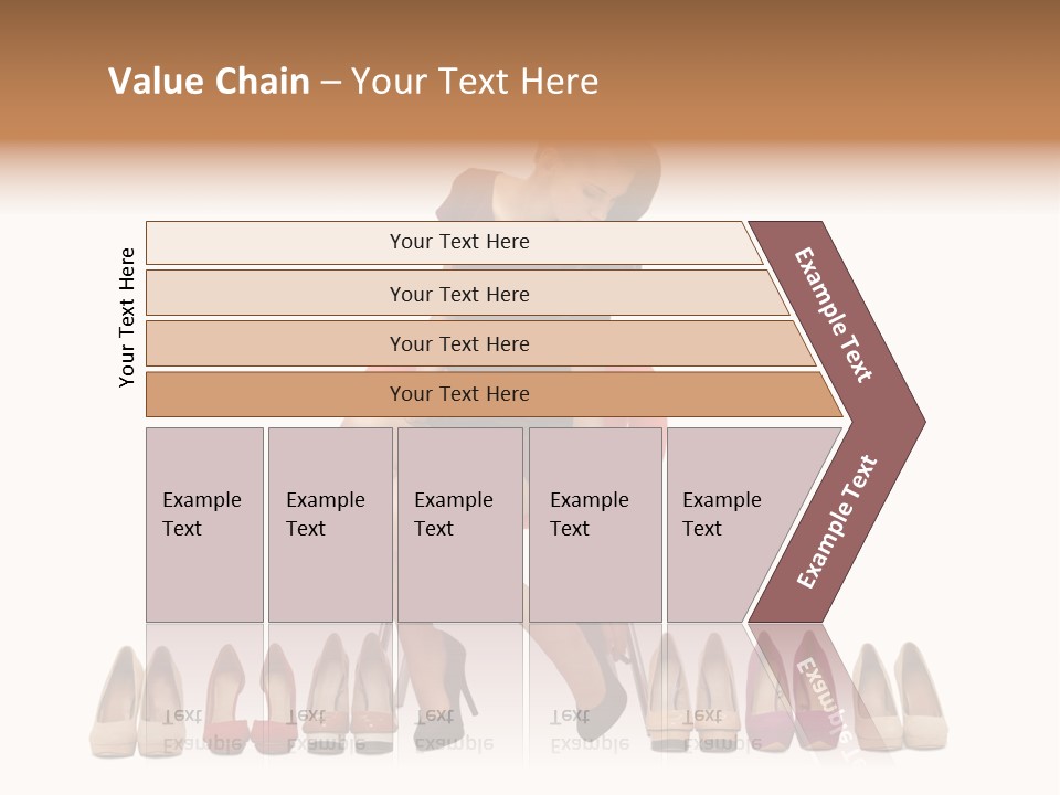 Joyful Smiling Dress PowerPoint Template