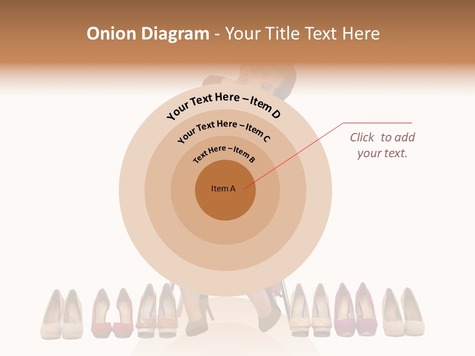 Joyful Smiling Dress PowerPoint Template