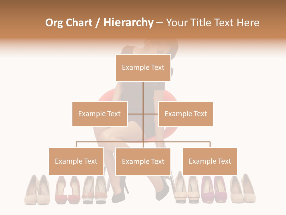 Joyful Smiling Dress PowerPoint Template