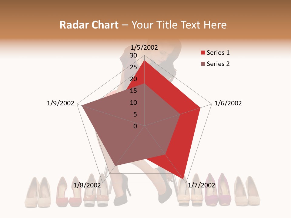 Joyful Smiling Dress PowerPoint Template