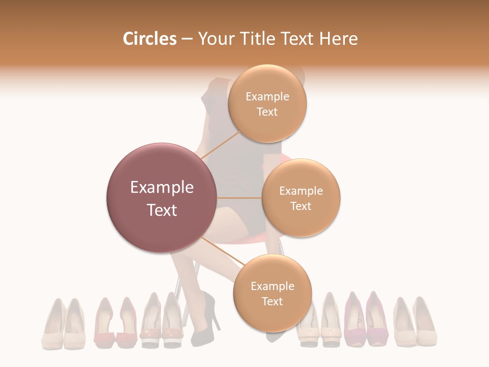 Joyful Smiling Dress PowerPoint Template