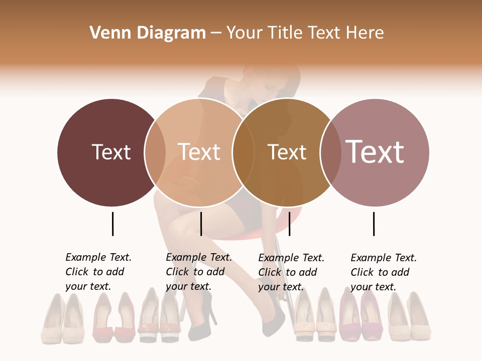 Joyful Smiling Dress PowerPoint Template