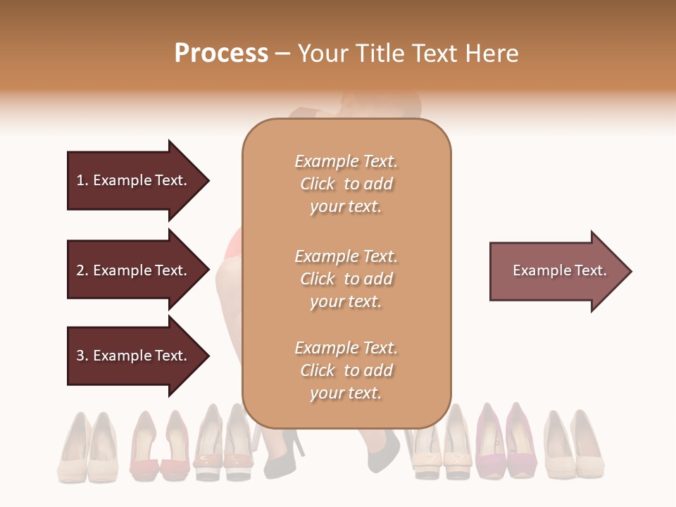 Joyful Smiling Dress PowerPoint Template