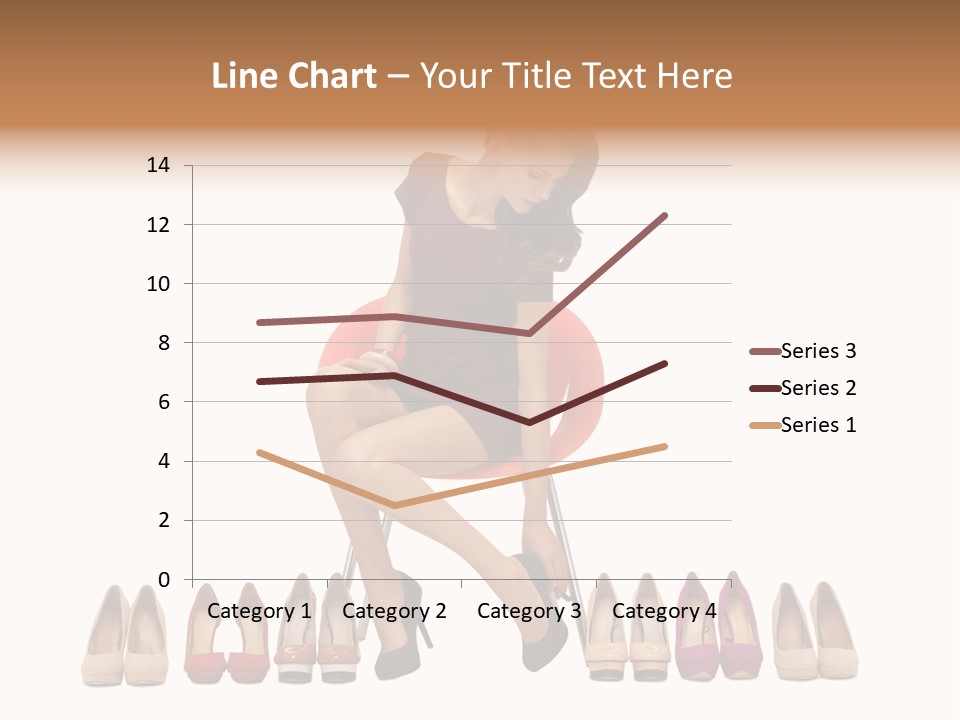 Joyful Smiling Dress PowerPoint Template