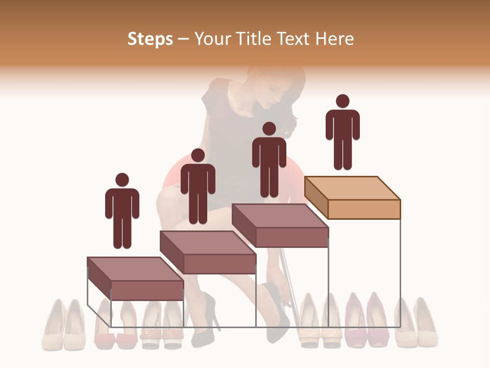 Joyful Smiling Dress PowerPoint Template