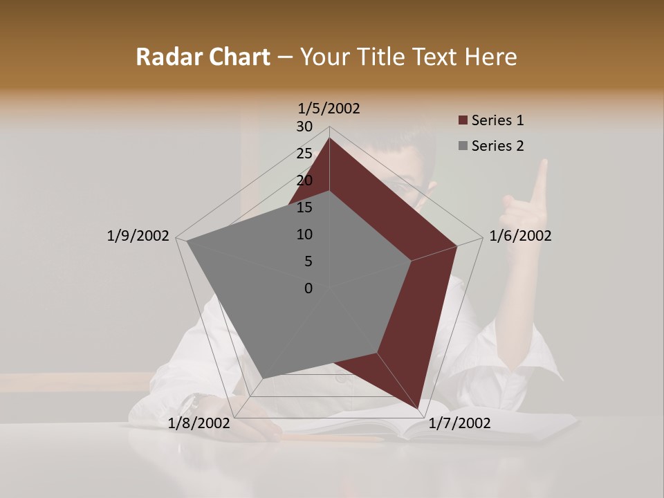 Children Fashion Curiosity Pencil PowerPoint Template