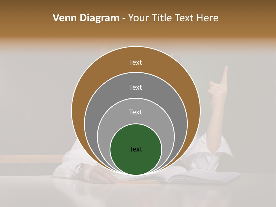 Children Fashion Curiosity Pencil PowerPoint Template