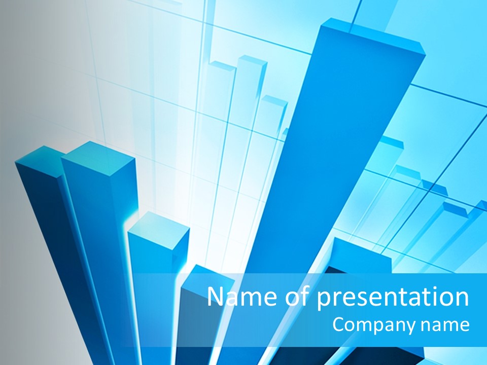 Stock Stat Market PowerPoint Template