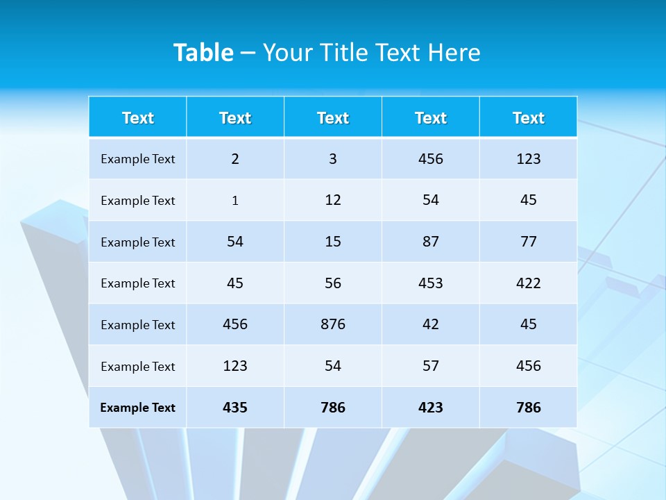 Stock Stat Market PowerPoint Template