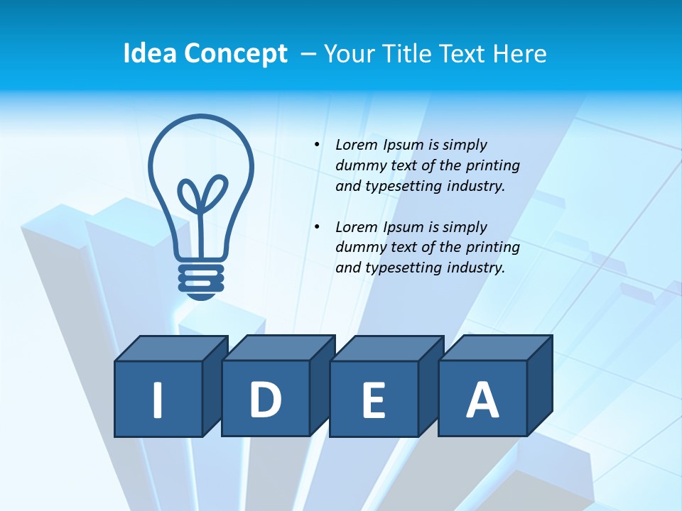 Stock Stat Market PowerPoint Template