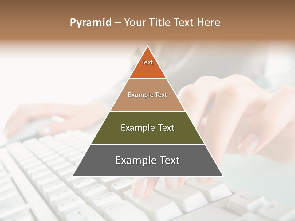 Closeup Board Button PowerPoint Template