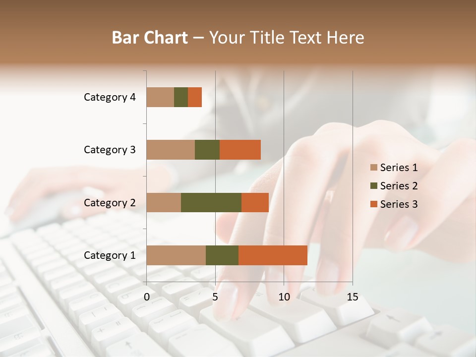 Closeup Board Button PowerPoint Template