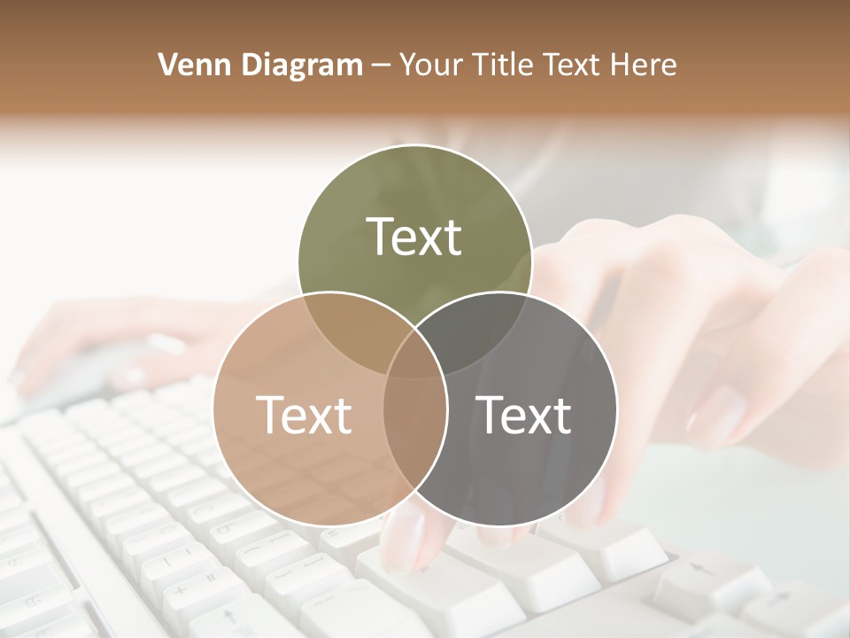 Closeup Board Button PowerPoint Template