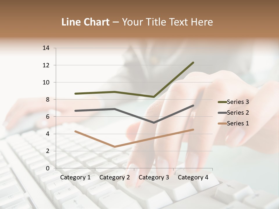 Closeup Board Button PowerPoint Template