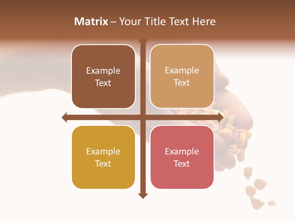 Grow Beauty Seeds PowerPoint Template