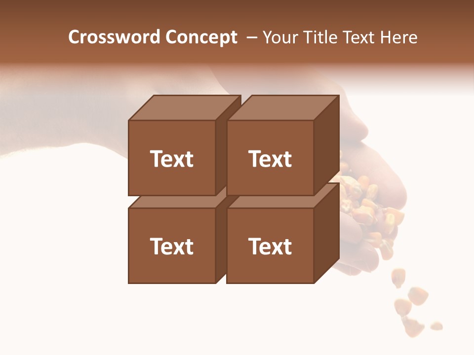 Grow Beauty Seeds PowerPoint Template