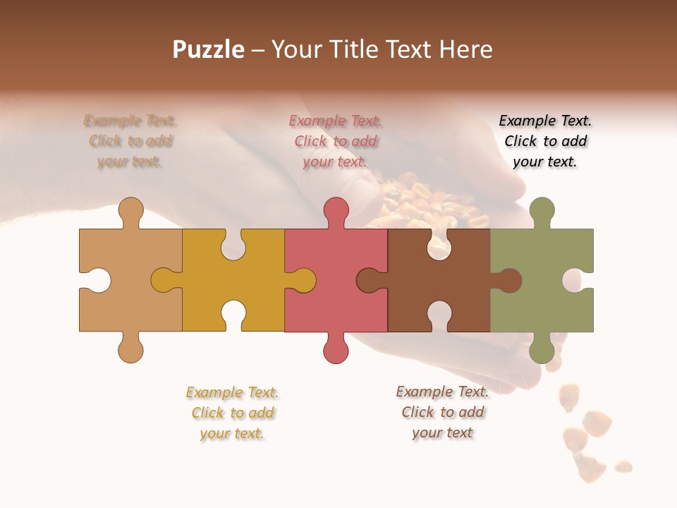 Grow Beauty Seeds PowerPoint Template