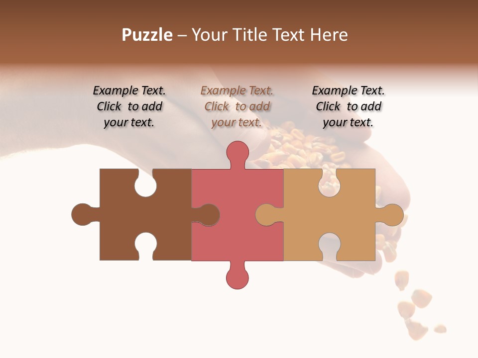 Grow Beauty Seeds PowerPoint Template