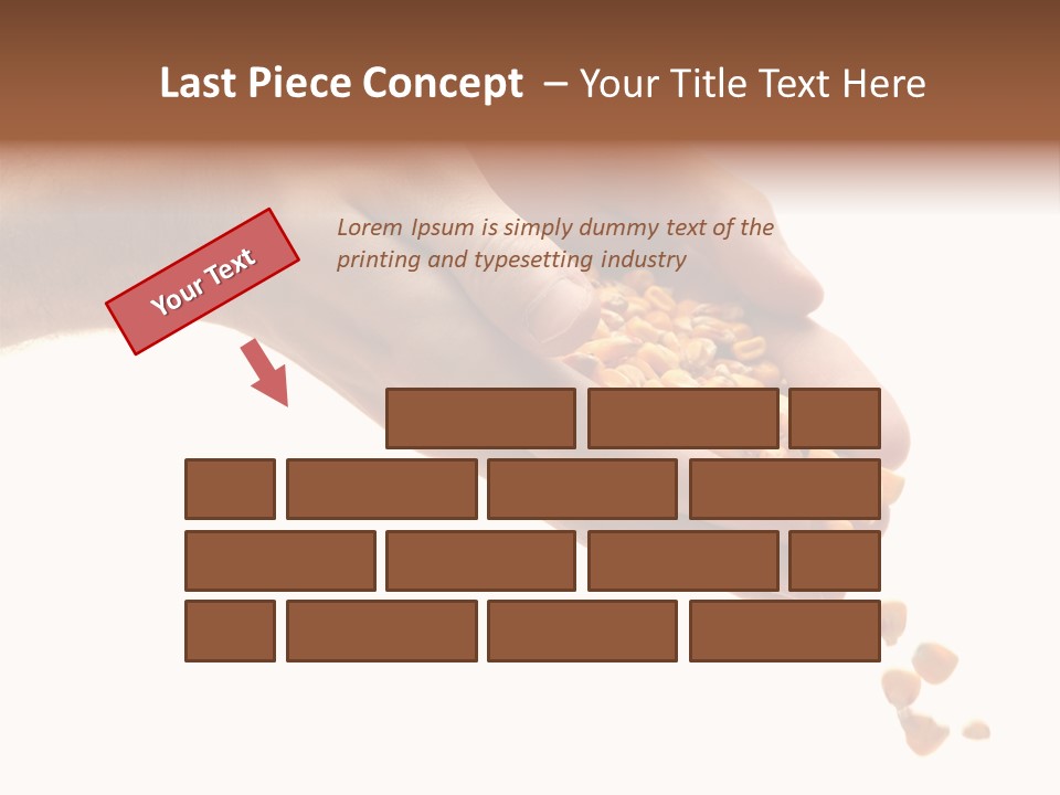 Grow Beauty Seeds PowerPoint Template