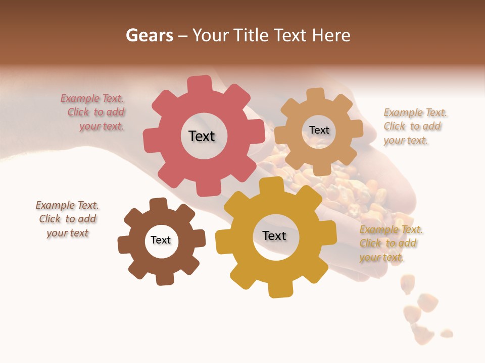 Grow Beauty Seeds PowerPoint Template