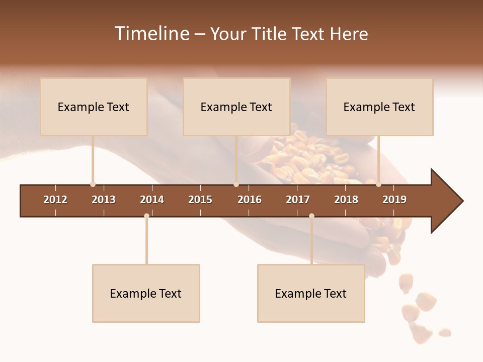 Grow Beauty Seeds PowerPoint Template