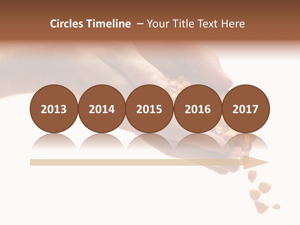 Grow Beauty Seeds PowerPoint Template