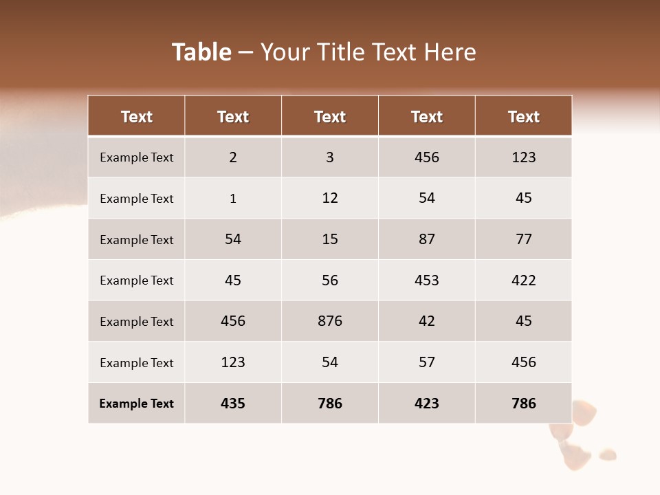 Grow Beauty Seeds PowerPoint Template